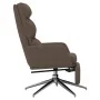 Sillón de relax con reposapiés tela gris taupe by , Armchairs - Ref: Foro24-3097533, Price: 125,37 €, Discount: %