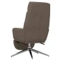 Sillón de relax con reposapiés tela gris taupe by , Armchairs - Ref: Foro24-3097533, Price: 125,37 €, Discount: %
