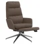 Sillón de relax con reposapiés tela gris taupe by , Armchairs - Ref: Foro24-3097533, Price: 125,37 €, Discount: %