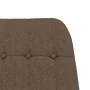 Sillón mecedora con taburete tela gris taupe von , Schaukelstühle - Ref: Foro24-3097713, Preis: 145,62 €, Rabatt: %