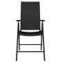 Juego de comedor de jardín 3 piezas negro von , Gartensets - Ref: Foro24-3099101, Preis: 226,49 €, Rabatt: %