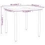 Juego de comedor de jardín 3 piezas negro von , Gartensets - Ref: Foro24-3099101, Preis: 226,49 €, Rabatt: %