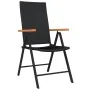 Juego de comedor para jardín 5 piezas negro de , Conjuntos de jardín - Ref: Foro24-3099120, Precio: 351,26 €, Descuento: %