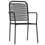 Juego de comedor de jardín 3 piezas negro de , Conjuntos de jardín - Ref: Foro24-3099143, Precio: 208,28 €, Descuento: %