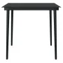 Juego de comedor de jardín 3 piezas negro de , Conjuntos de jardín - Ref: Foro24-3099143, Precio: 208,28 €, Descuento: %