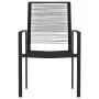 Juego de comedor de jardín 3 piezas negro by , Garden sets - Ref: Foro24-3099197, Price: 179,54 €, Discount: %