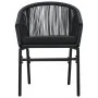 Juego de comedor para jardín 3 piezas negro de , Conjuntos de jardín - Ref: Foro24-3099239, Precio: 285,97 €, Descuento: %