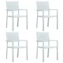 Juego de comedor de jardín de 5 piezas blanco von , Gartensets - Ref: Foro24-3099270, Preis: 304,85 €, Rabatt: %