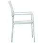 Juego de comedor de jardín de 5 piezas blanco de , Conjuntos de jardín - Ref: Foro24-3099258, Precio: 282,26 €, Descuento: %