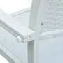 Juego de comedor de jardín de 5 piezas blanco de , Conjuntos de jardín - Ref: Foro24-3099258, Precio: 282,26 €, Descuento: %