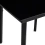 Juego de comedor para jardín 7 piezas negro de , Conjuntos de jardín - Ref: Foro24-3099266, Precio: 437,60 €, Descuento: %