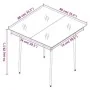 Juego de comedor de jardín 5 piezas con cojines negro von , Gartensets - Ref: Foro24-3099342, Preis: 334,69 €, Rabatt: %