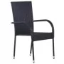 Juego de comedor de jardín 7 piezas negro von , Gartensets - Ref: Foro24-3099380, Preis: 455,82 €, Rabatt: %