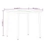 Juego de comedor de jardín 3 piezas negro von , Gartensets - Ref: Foro24-3099419, Preis: 230,01 €, Rabatt: %