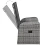 Juego de comedor de jardín 3 piezas con cojines gris de , Conjuntos de jardín - Ref: Foro24-3099473, Precio: 409,02 €, Descue...