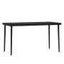 Juego de comedor de jardín 7 piezas con cojines negro de , Conjuntos de jardín - Ref: Foro24-3099520, Precio: 715,79 €, Descu...