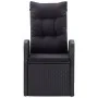 Juego de comedor de jardín 7 piezas con cojines negro von , Gartensets - Ref: Foro24-3099499, Preis: 1,00 €, Rabatt: %