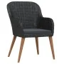 Juego de comedor de jardín 3 piezas con cojines negro von , Gartensets - Ref: Foro24-3099517, Preis: 285,48 €, Rabatt: %