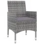 Set comedor de jardín 3 pzas y cojines ratán sintético y vidrio von , Gartensets - Ref: Foro24-3099691, Preis: 210,84 €, Raba...