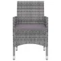 Set comedor de jardín 3 pzas y cojines ratán sintético y vidrio von , Gartensets - Ref: Foro24-3099691, Preis: 210,84 €, Raba...