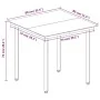 Set comedor de jardín 3 pzas y cojines ratán sintético y vidrio von , Gartensets - Ref: Foro24-3099691, Preis: 210,84 €, Raba...