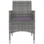Set comedor de jardín 5 pzas y cojines ratán sintético y vidrio by , Garden sets - Ref: Foro24-3099789, Price: 448,66 €, Disc...