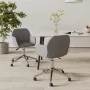 Sillas de comedor giratorias 2 unidades tela gris claro de , Sillas de comedor - Ref: Foro24-3103086, Precio: 165,27 €, Descu...