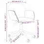 Sillas de comedor giratorias 2 unidades tela gris claro de , Sillas de comedor - Ref: Foro24-3103086, Precio: 165,27 €, Descu...