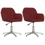 Sillas de comedor giratorias 2 unidades tela rojo tinto von , Essstühle - Ref: Foro24-3103033, Preis: 149,17 €, Rabatt: %