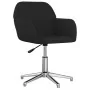 Sillas de comedor giratorias 2 unidades tela negro de , Sillas de comedor - Ref: Foro24-3103038, Precio: 161,37 €, Descuento: %