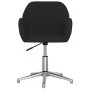 Sillas de comedor giratorias 2 unidades tela negro de , Sillas de comedor - Ref: Foro24-3103038, Precio: 161,37 €, Descuento: %
