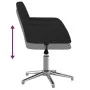 Sillas de comedor giratorias 2 unidades tela negro de , Sillas de comedor - Ref: Foro24-3103038, Precio: 161,37 €, Descuento: %