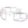 Set muebles de jardín 3 pzas y cojines aluminio gris antracita by , Garden sets - Ref: Foro24-3107779, Price: 396,09 €, Disco...