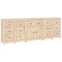 Aparador de madera maciza de pino 230x35x80 cm de , Aparadores - Ref: Foro24-3114089, Precio: 402,05 €, Descuento: %