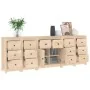 Aparador de madera maciza de pino 230x35x80 cm de , Aparadores - Ref: Foro24-3114089, Precio: 402,05 €, Descuento: %