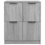 Aparadores 2 uds madera contrachapada gris Sonoma 60x30x70 cm von , Sideboards - Ref: Foro24-3115810, Preis: 118,01 €, Rabatt: %