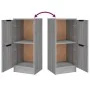 Aparadores 3 piezas madera contrachapada gris Sonoma von , Sideboards - Ref: Foro24-3115850, Preis: 131,71 €, Rabatt: %