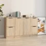 Aparadores 3 piezas madera contrachapada color roble sonoma by , Sideboards - Ref: Foro24-3115846, Price: 138,27 €, Discount: %