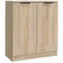 Aparadores 3 piezas madera contrachapada color roble sonoma by , Sideboards - Ref: Foro24-3115846, Price: 138,27 €, Discount: %