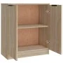 Aparadores 3 piezas madera contrachapada color roble sonoma by , Sideboards - Ref: Foro24-3115846, Price: 138,27 €, Discount: %