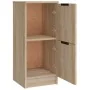 Aparadores 3 piezas madera contrachapada color roble sonoma by , Sideboards - Ref: Foro24-3115846, Price: 138,27 €, Discount: %