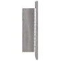 Armario de baño con espejo LED madera gris Sonoma 40x12x45 cm de , Tocadores de baño - Ref: Foro24-822834, Precio: 39,83 €, D...