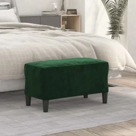 Banco de terciopelo verde oscuro 70x35x41 cm von , Banken - Ref: Foro24-349399, Preis: 50,30 €, Rabatt: %