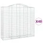 Cestas gaviones 40 uds forma de arco hierro 200x50x180/200 cm by , Pots and planters - Ref: Foro24-3145742, Price: 4,00 €, Di...