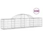 Cestas de gaviones 30 uds forma de arco hierro 200x30x40/60 cm von , Töpfe und Pflanzgefäße - Ref: Foro24-3146064, Preis: 1,0...