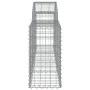 Cestas de gaviones 50 uds forma de arco hierro 200x30x60/80 cm by , Pots and planters - Ref: Foro24-3146087, Price: 2,00 €, D...