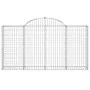 Cestas gaviones 40 uds forma de arco hierro 200x30x100/120 cm by , Pots and planters - Ref: Foro24-3146128, Price: 2,00 €, Di...
