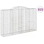 Cestas de gaviones 25 uds forma de arco hierro 300x50x180/200cm by , Pots and planters - Ref: Foro24-3146788, Price: 4,00 €, ...