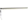Toldo retráctil automático color crema 5x3 m by , Awnings - Ref: Foro24-3154505, Price: 459,93 €, Discount: %