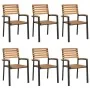 Juego de comedor de jardín 7 pzas madera maciza acacia y metal von , Gartensets - Ref: Foro24-3155404, Preis: 719,20 €, Rabat...